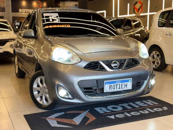 NISSAN MARCH 1.6 SV 16V FLEX 4P MANUAL NISSAN MARCH 1.6 SV 16V FLEX 4P MANUAL
